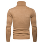 Men's Slim Fit Cable Knit Turtleneck Sweater