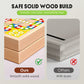 5-in-1 Foldable Wooden Board Game Set 