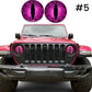 Beast Eyes Headlight Decals (1 Pair)