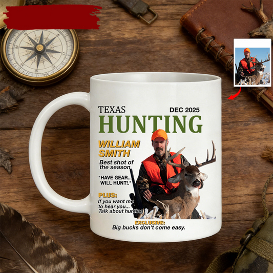 Hunting-Themed Ceramic Coffee Mug