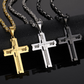 Men's Stainless Steel Cross Necklace