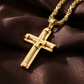 Men's Stainless Steel Cross Necklace