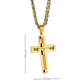 Men's Stainless Steel Cross Necklace