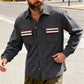 Men's Warm-Lined Shirt with Contrast Pockets