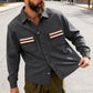 Men's Warm-Lined Shirt with Contrast Pockets