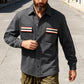 Men's Warm-Lined Shirt with Contrast Pockets