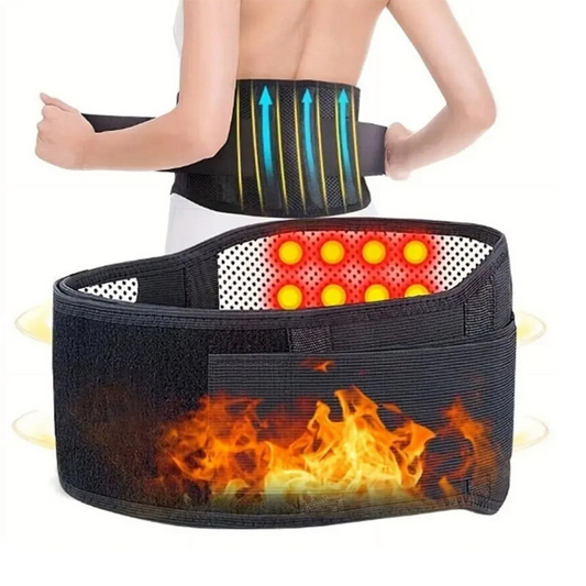 Self-Heating Magnetic Therapy Lumbar Support Belt
